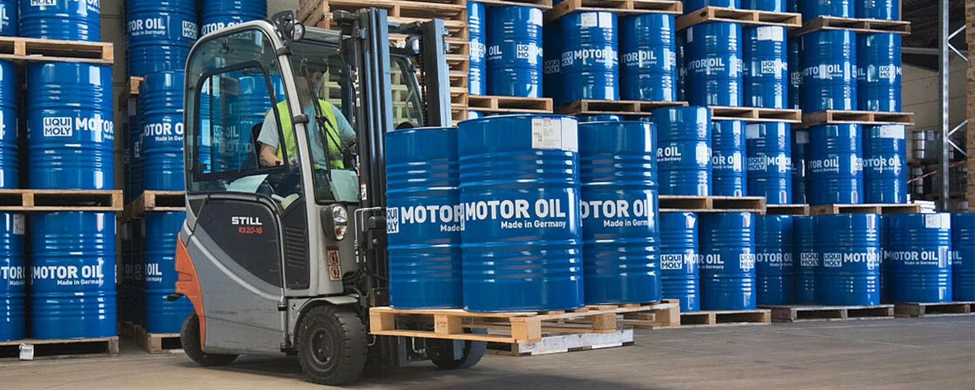 Ölfässer Liqui Moly 